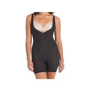 Maidenform Shapewear Open Bust Wear Own Bra Body Shaper Singlet 2556 Women's XL